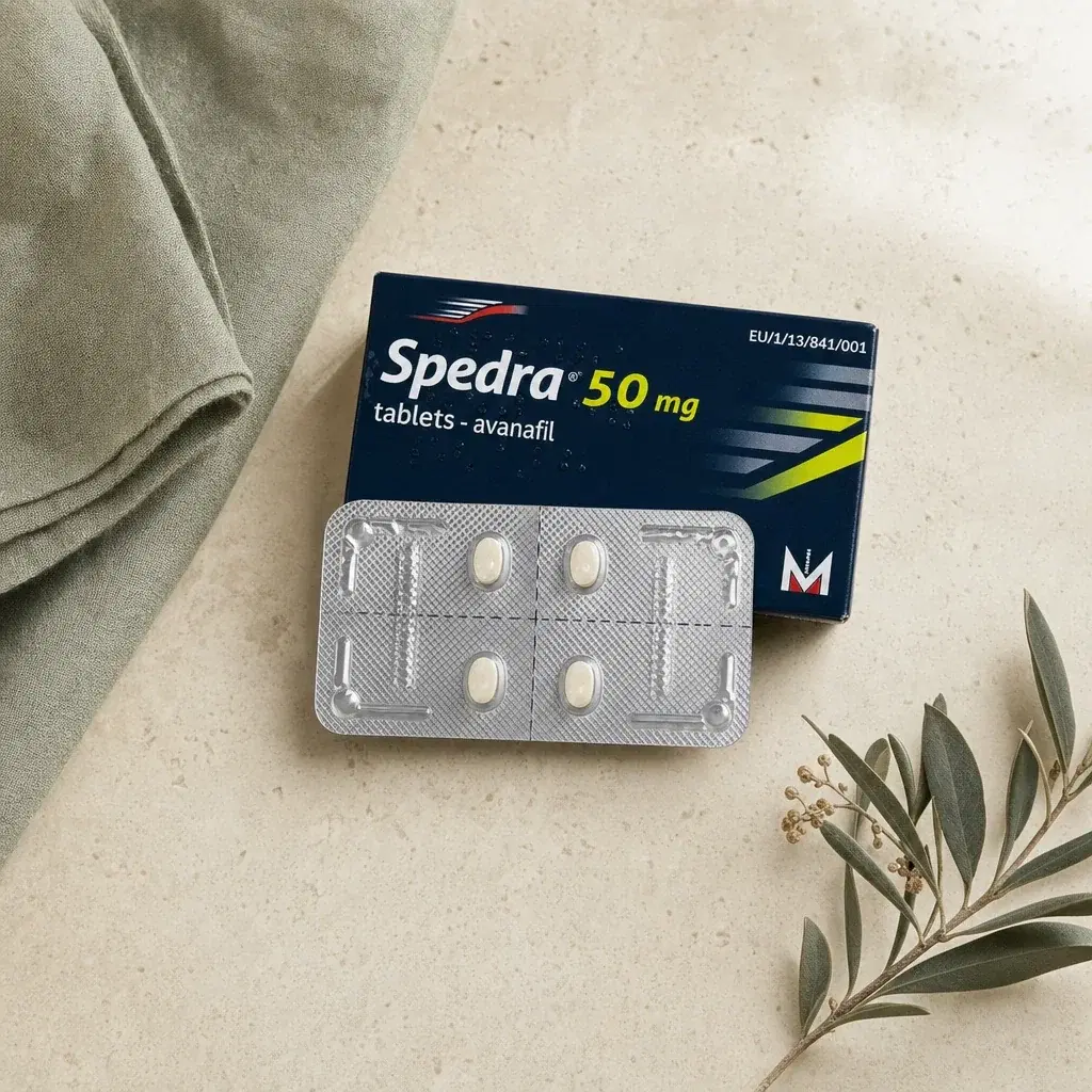 Avanafil (Spedra) — formato illustrativo