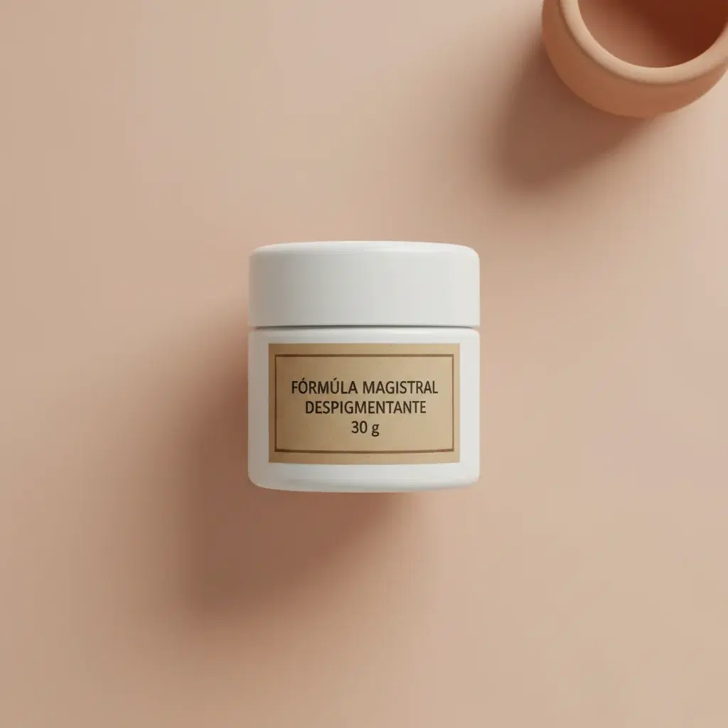 Envase de Compounded melasma formula: medicamento con receta que un médico colegiado en la UE puede prescribir online tras una consulta de Hi-Doctor.