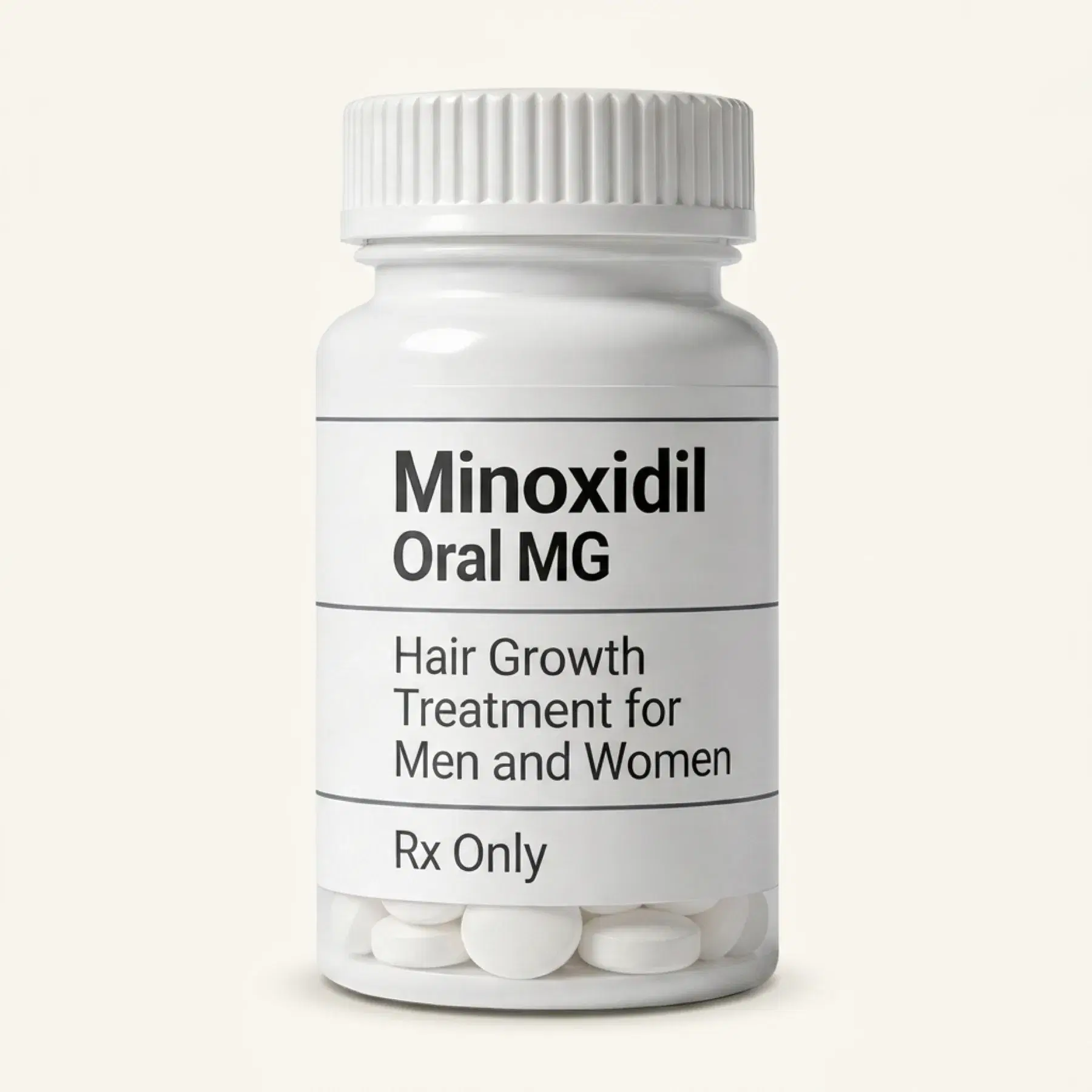 Oral minoxidil — illustrative format