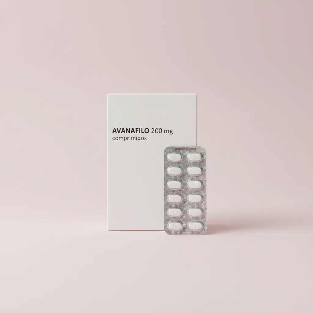 Avanafil 50/100/200mg — formato illustrativo