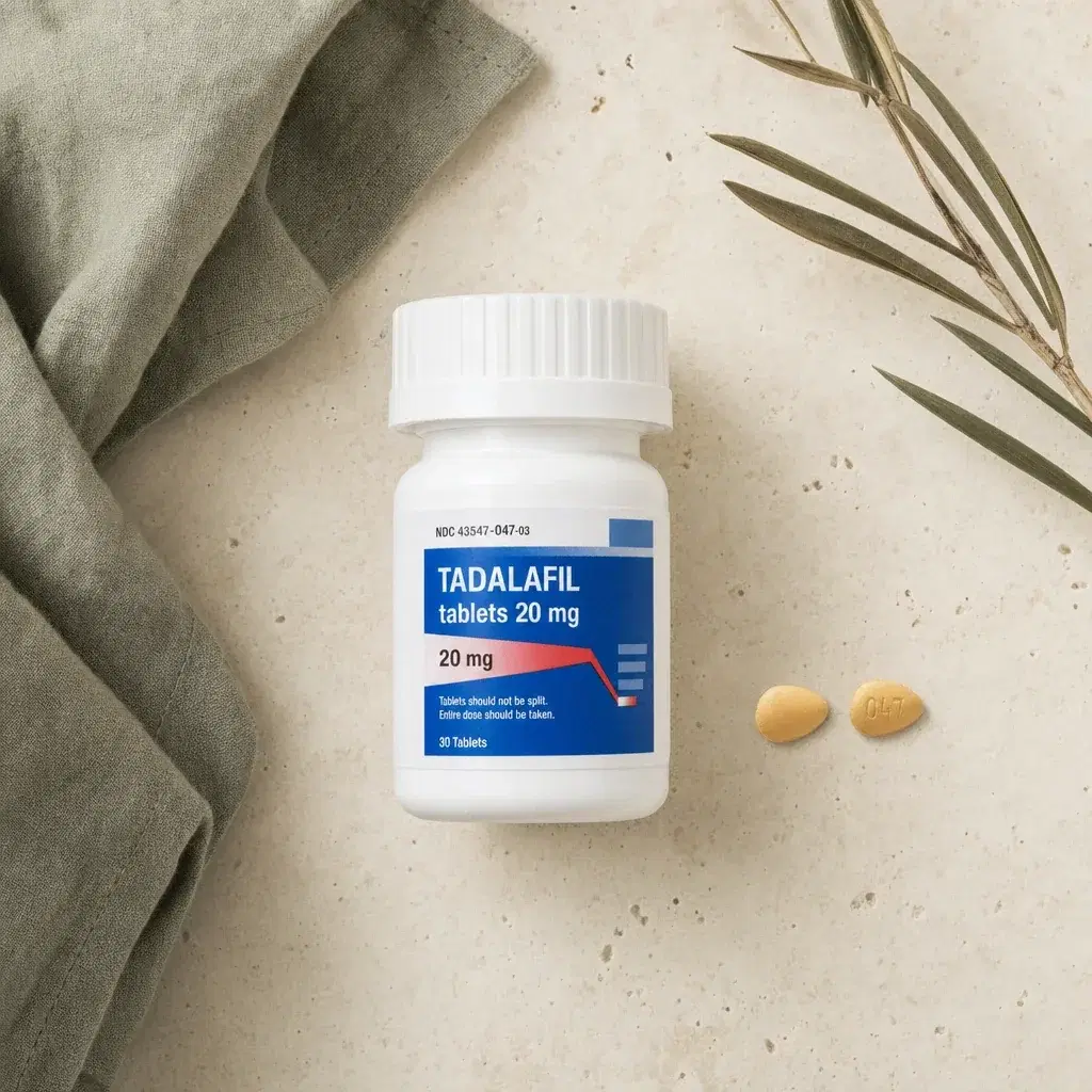 Tadalafil (Cialis) — formato illustrativo