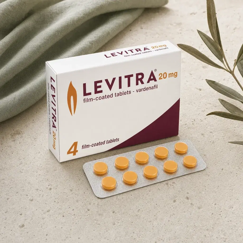 Vardenafil (Levitra) — formato illustrativo