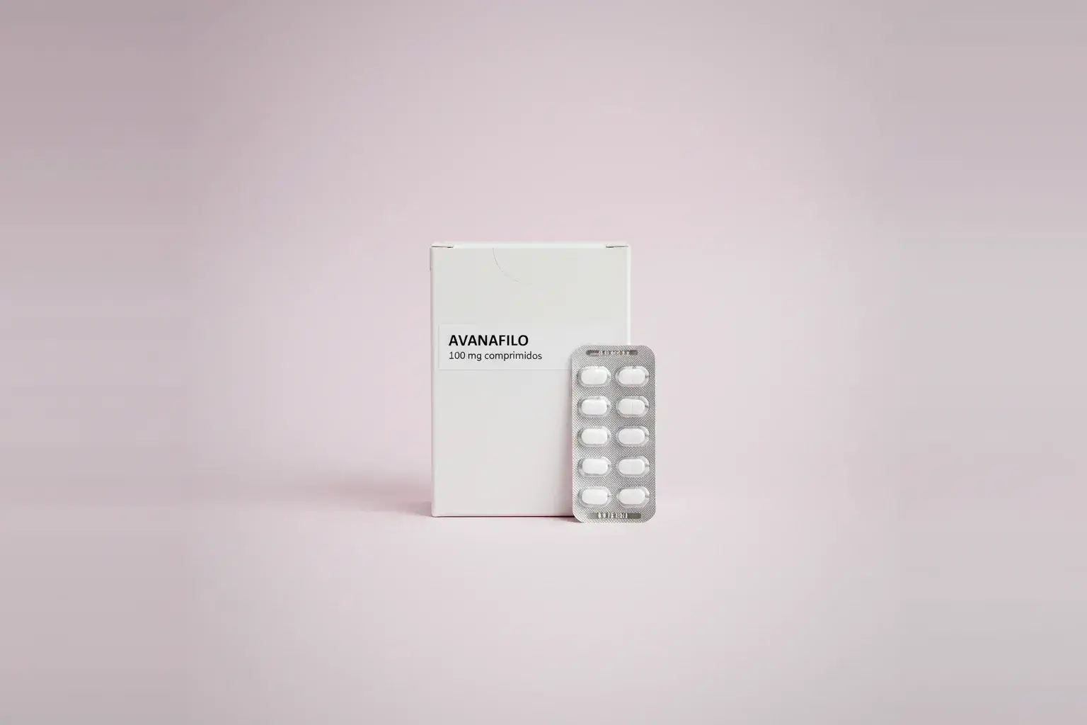Avanafil 50/100/200mg — illustrative format