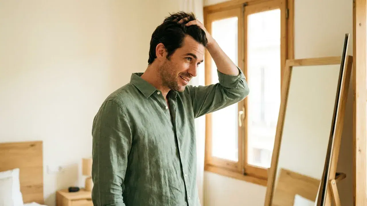 Minoxidil Schaum vs. Lösung: Welche Haarausfallbehandlung ist die Beste? — Titelbild des Artikels