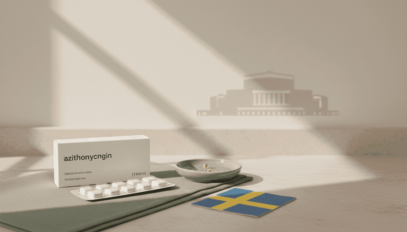 Como Obter Azitromicina Online em Norrköping — imagem de capa do artigo