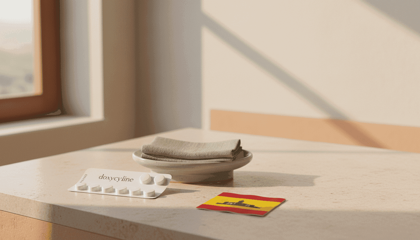 Comment obtenir de la Doxycycline en ligne à Ávila — image de couverture de l’article