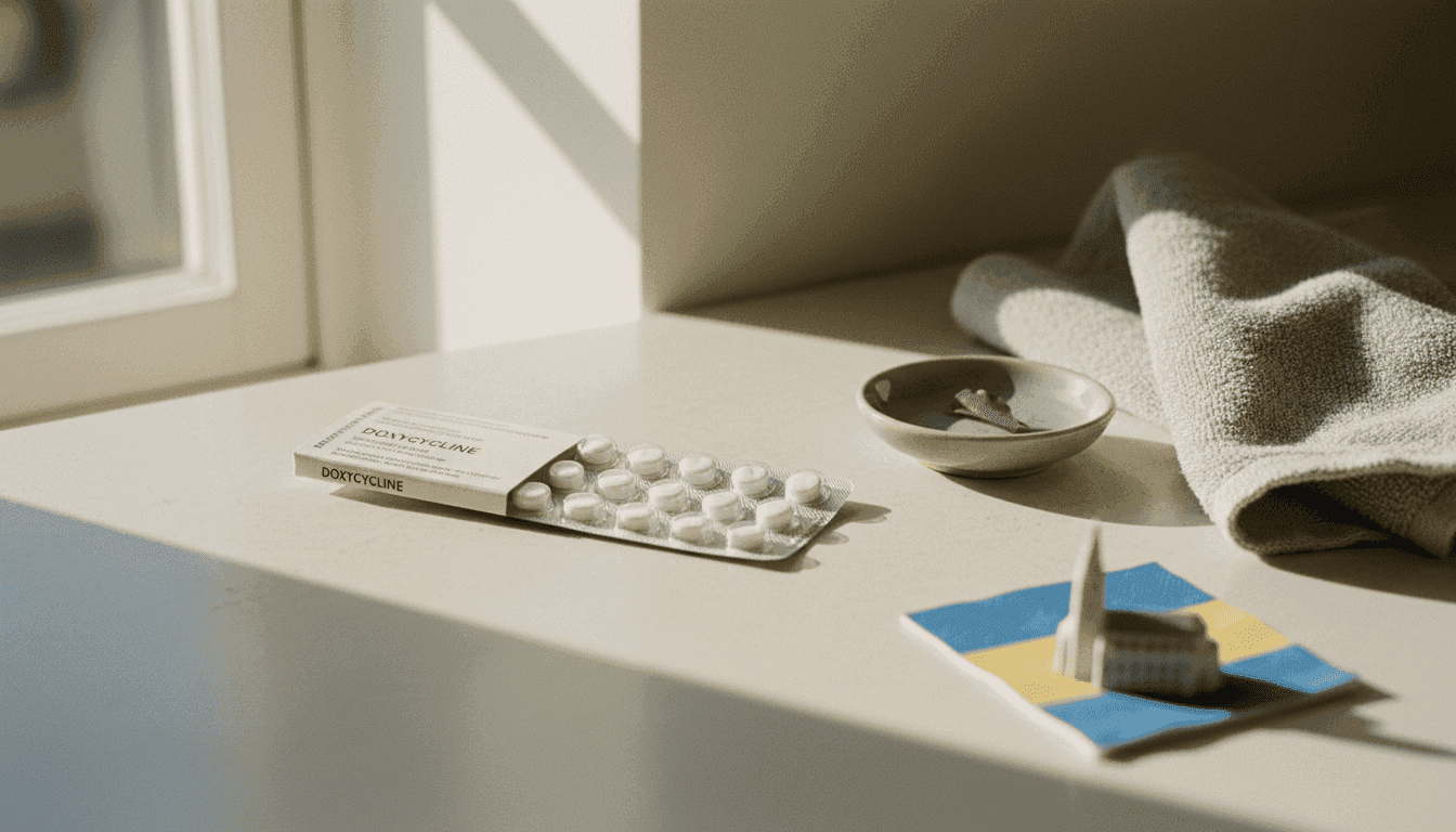 Comment obtenir de la Doxycycline en ligne à Uppsala — image de couverture de l’article