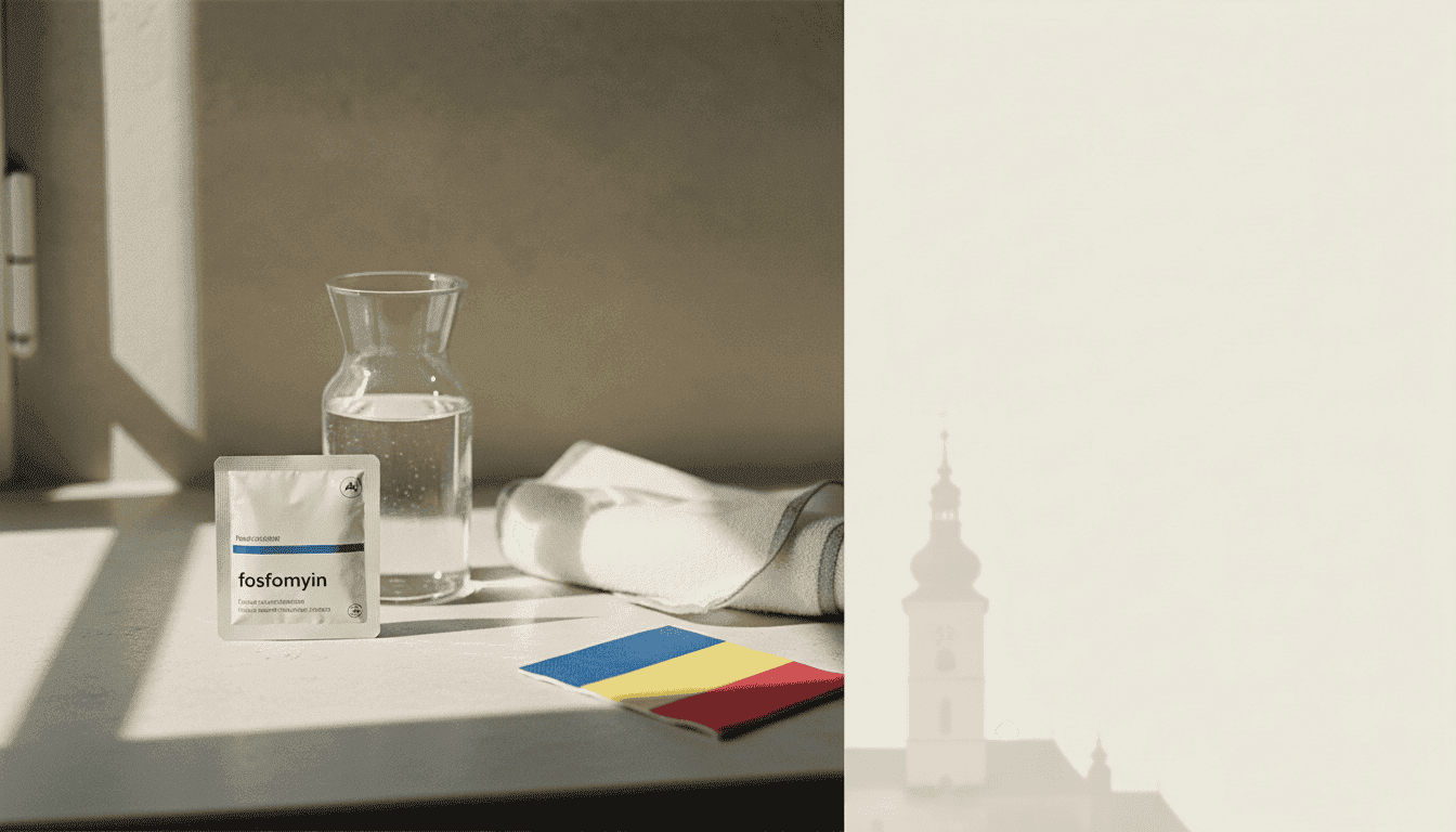 Fosfomycin online in Cluj-Napoca erhalten — Titelbild des Artikels