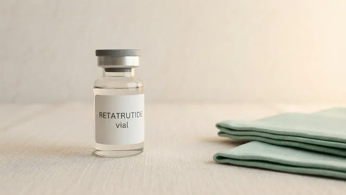 Retatrutide: The Breakthrough Triple-Agonist Weight Loss Drug — Retatrutide vial