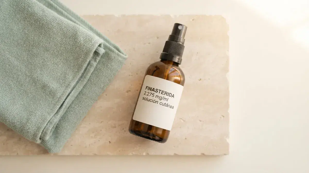 Topical Finasteride: A Lower Side Effect Alternative for Hair Loss — Finasterida 2,275 mg/ml solución cutánea