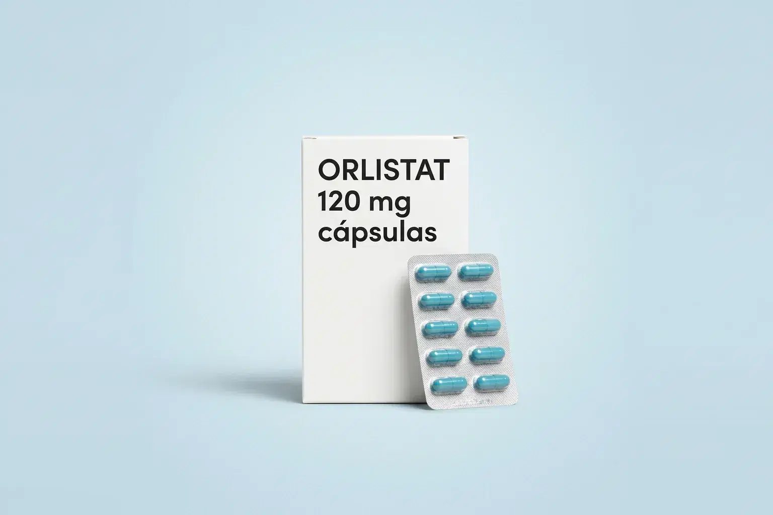 Orlistat 120mg — formato ilustrativo