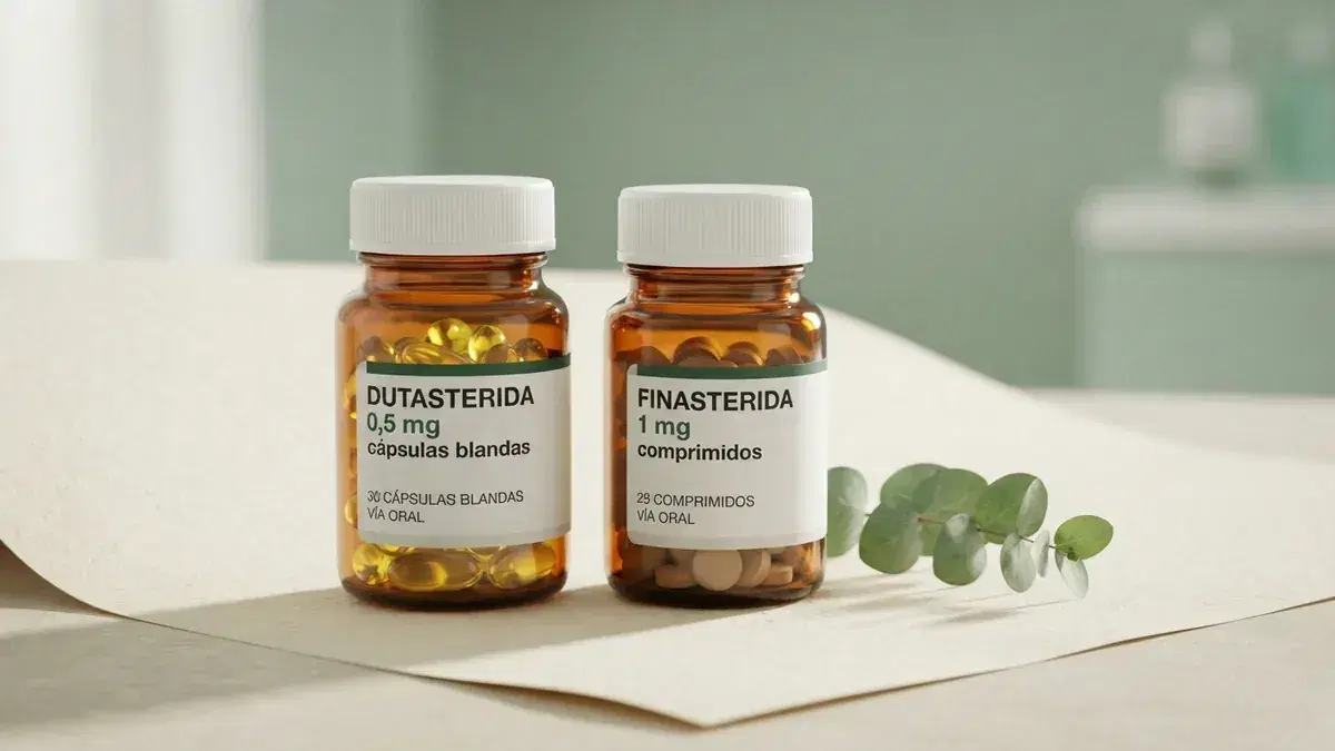 Dutasteride vs Finasteride: Which is Best for Frontal Hair Loss? — Dutasterida 0,5 mg cápsulas blandas and finasterida 1 mg comprimidos