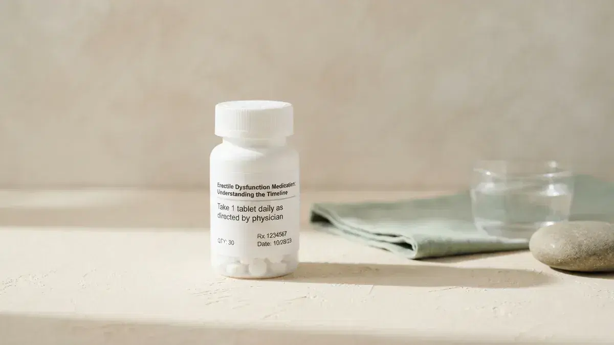 Erectile Dysfunction Medication: Understanding the Timeline —