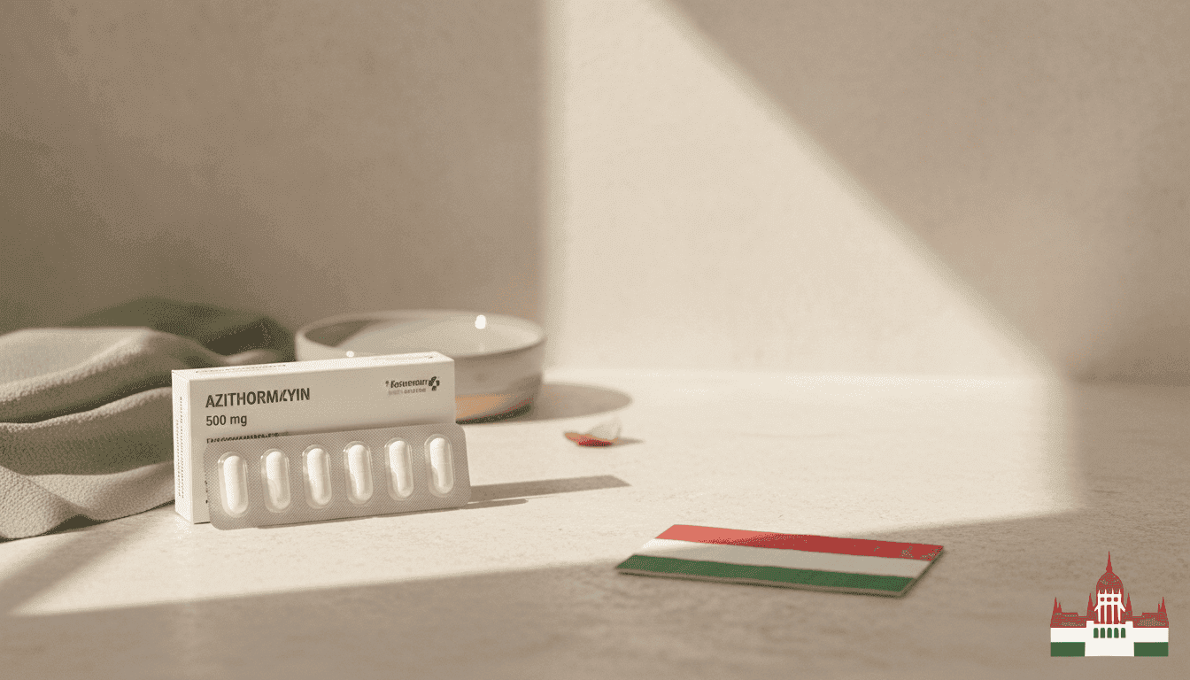 Azithromycin online in Ungarn erhalten — Titelbild des Artikels