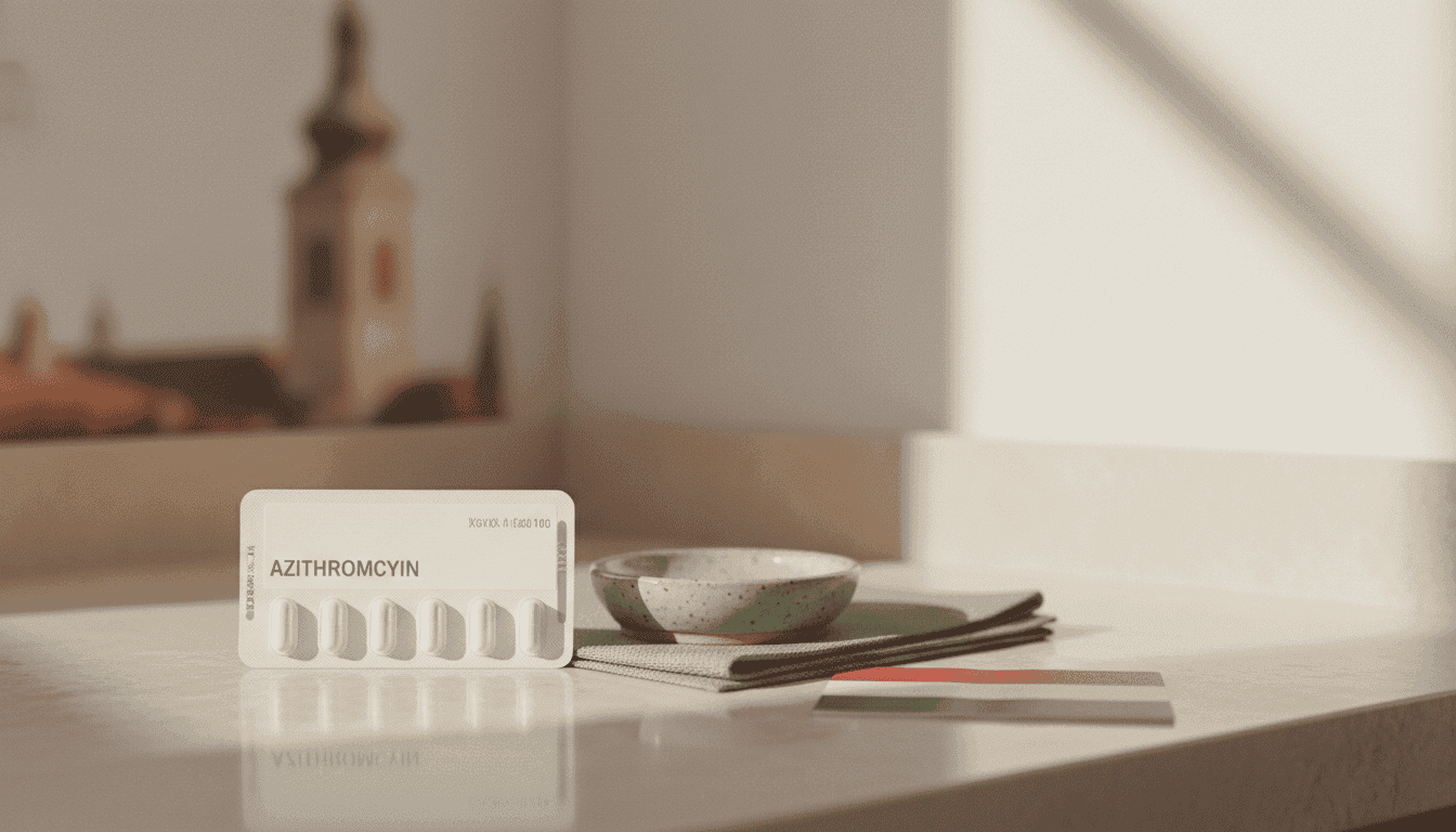 Azithromycin online in Székesfehérvár erhalten — Titelbild des Artikels