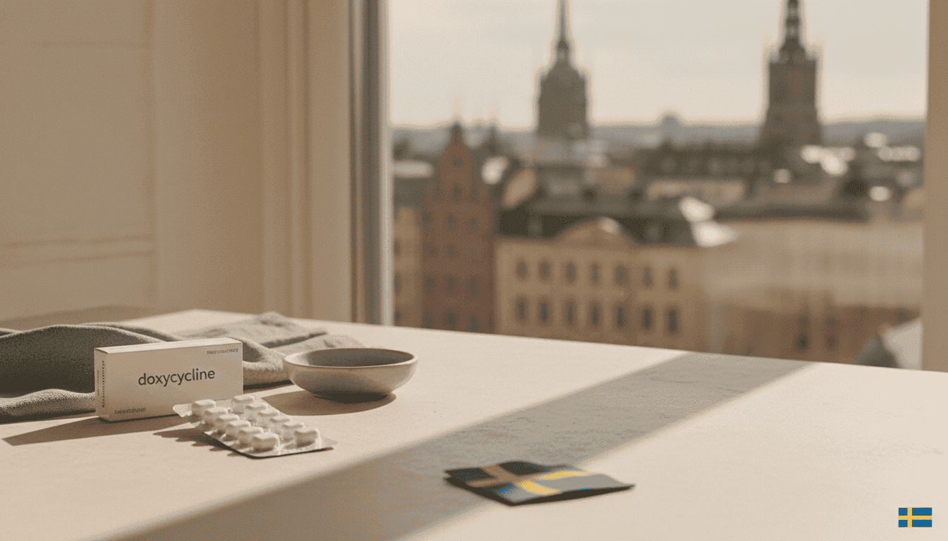 How to Get Doxycycline Online in Stockholm — article cover image