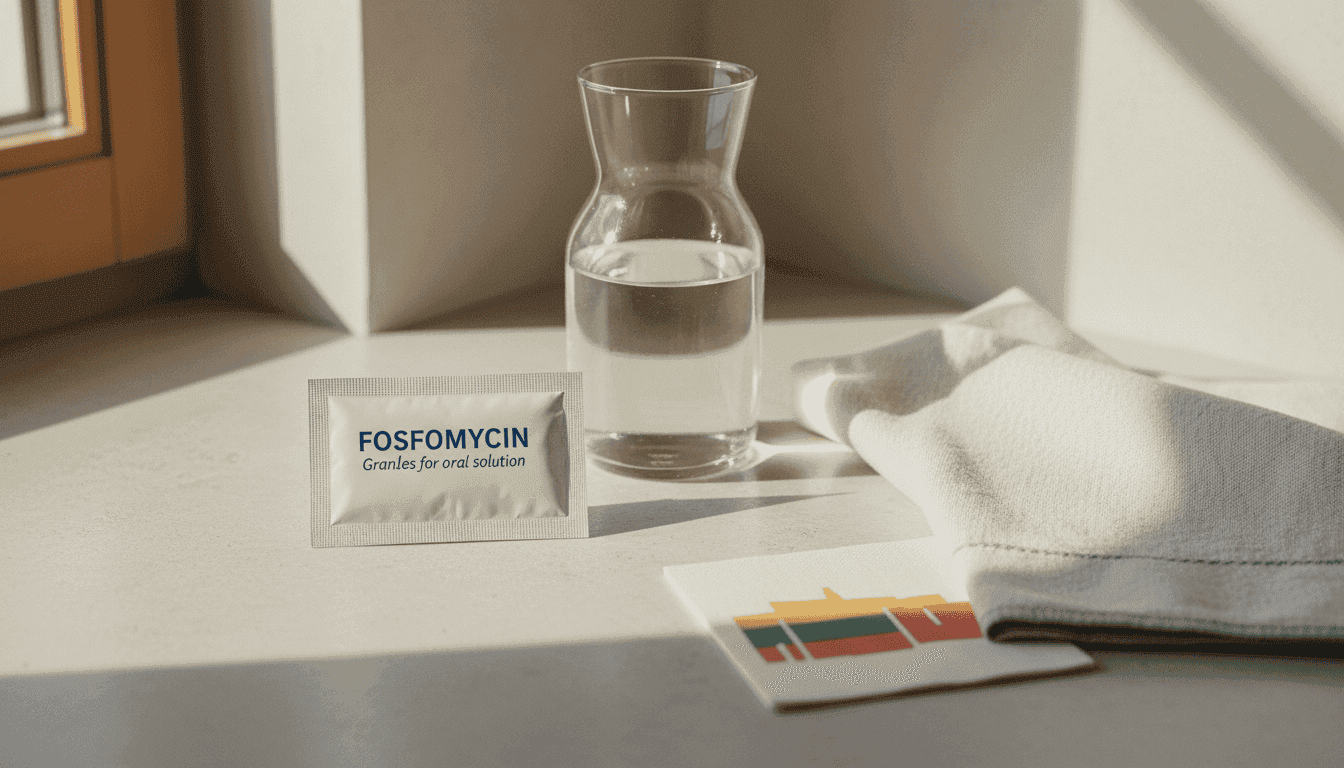 Fosfomycin online in Panevėžys erhalten — Titelbild des Artikels