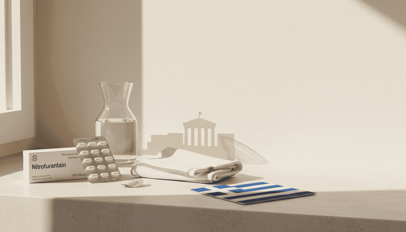 Nitrofurantoin online in Kallithea erhalten — Titelbild des Artikels