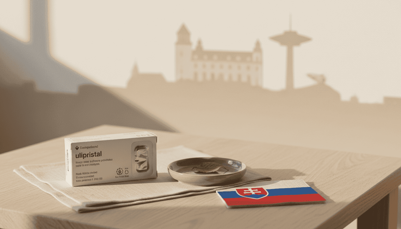 Ulipristal online in Bratislava erhalten — Titelbild des Artikels