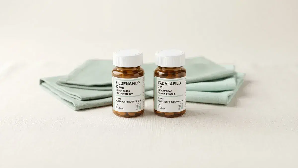 Sildenafil (Viagra) vs Tadalafil (Cialis): Which ED Medication Is Best? — Sildenafilo 50 mg comprimidos and tadalafilo 5 mg comprimidos
