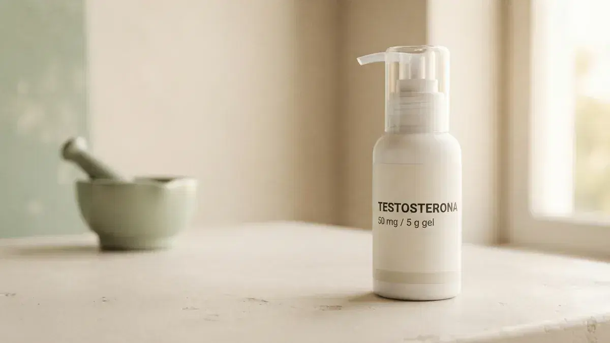 Testosterone Replacement Therapy: Benefits, Risks, and Options — Testosterona 50 mg / 5 g gel