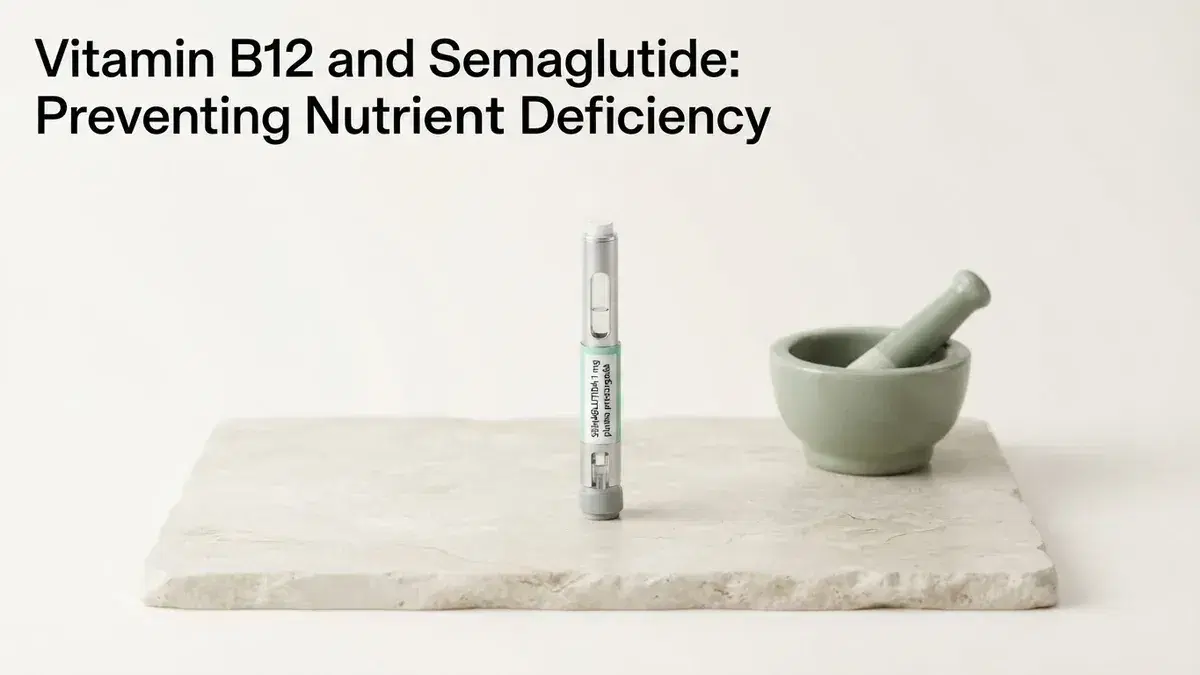 Vitamin B12 and Semaglutide: Preventing Nutrient Deficiency — Semaglutida 1 mg pluma precargada