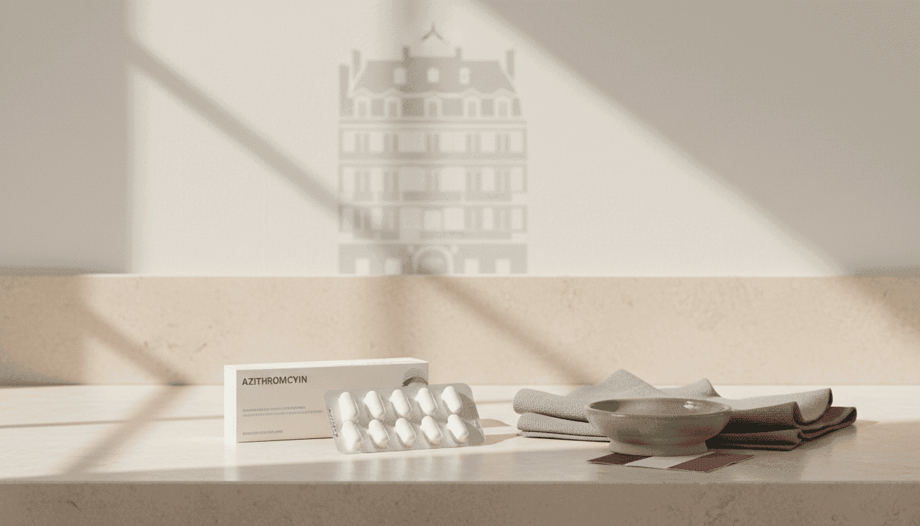 Azithromycin online in Frankreich erhalten — Titelbild des Artikels