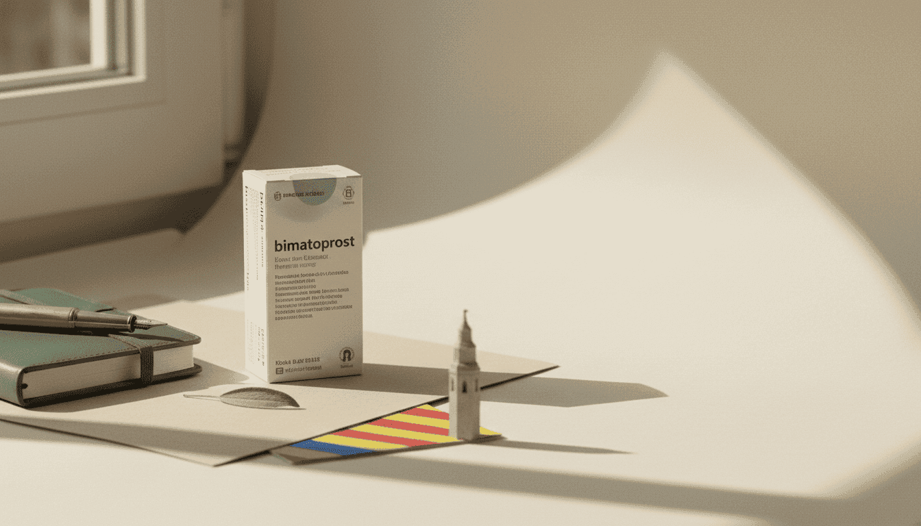 Bimatoprost online en Valencia: qué saber (y tus alternativas aprobadas)