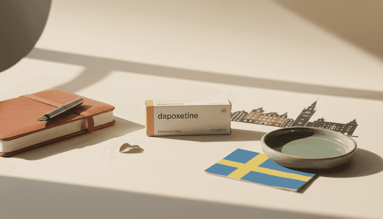 How to Get Dapoxetine Online in Stockholm