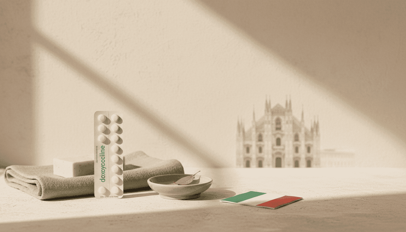 Come Ottenere Doxiciclina Online a Milano — immagine di copertina dell’articolo