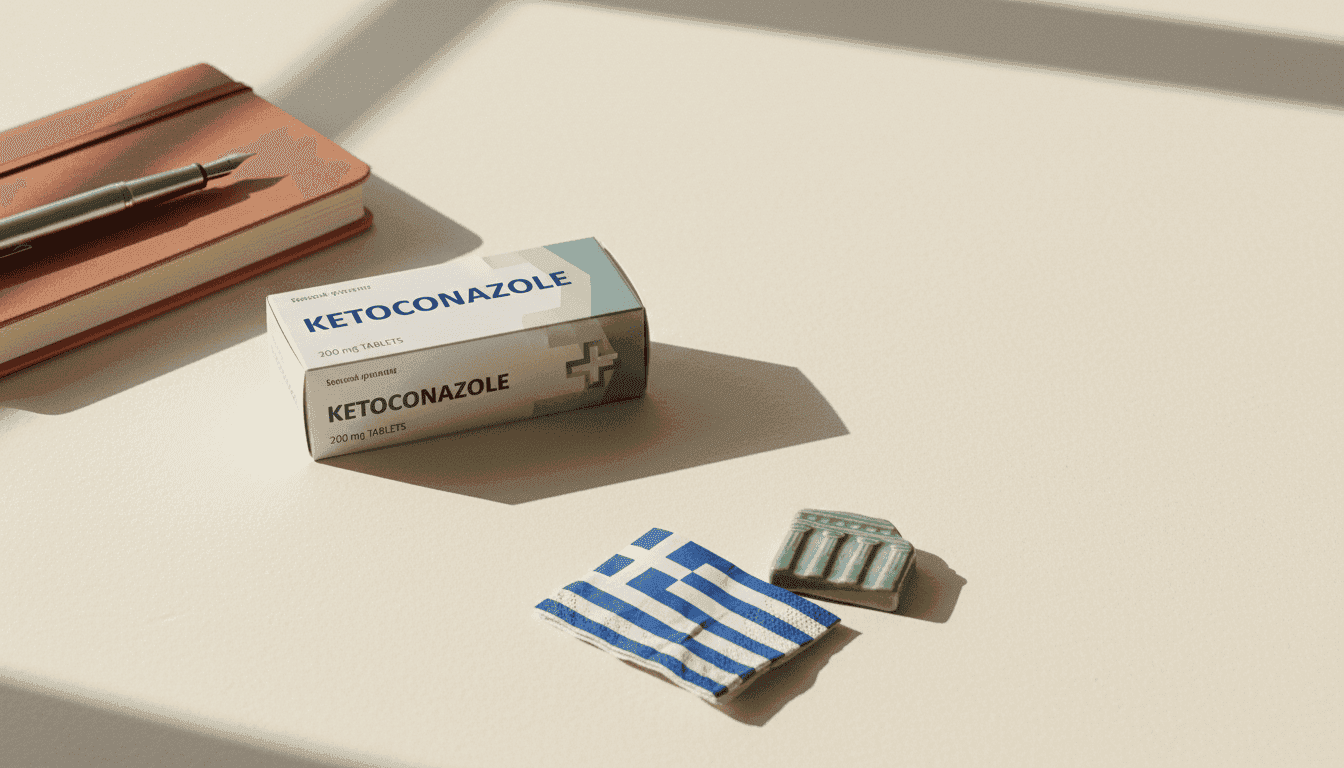Comment obtenir du kétoconazole en ligne à Larissa
