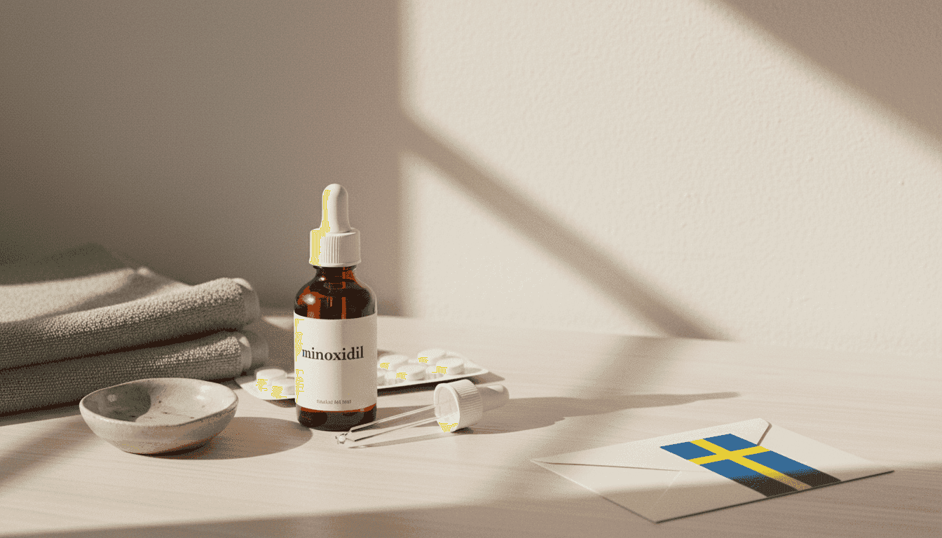 Come ottenere Minoxidil online a Linköping