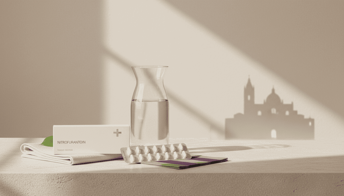 Nitrofurantoin online in Jaén erhalten — Titelbild des Artikels