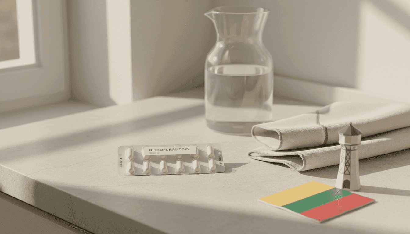 Wie Sie Nitrofurantoin online in Mažeikiai erhalten — Titelbild des Artikels