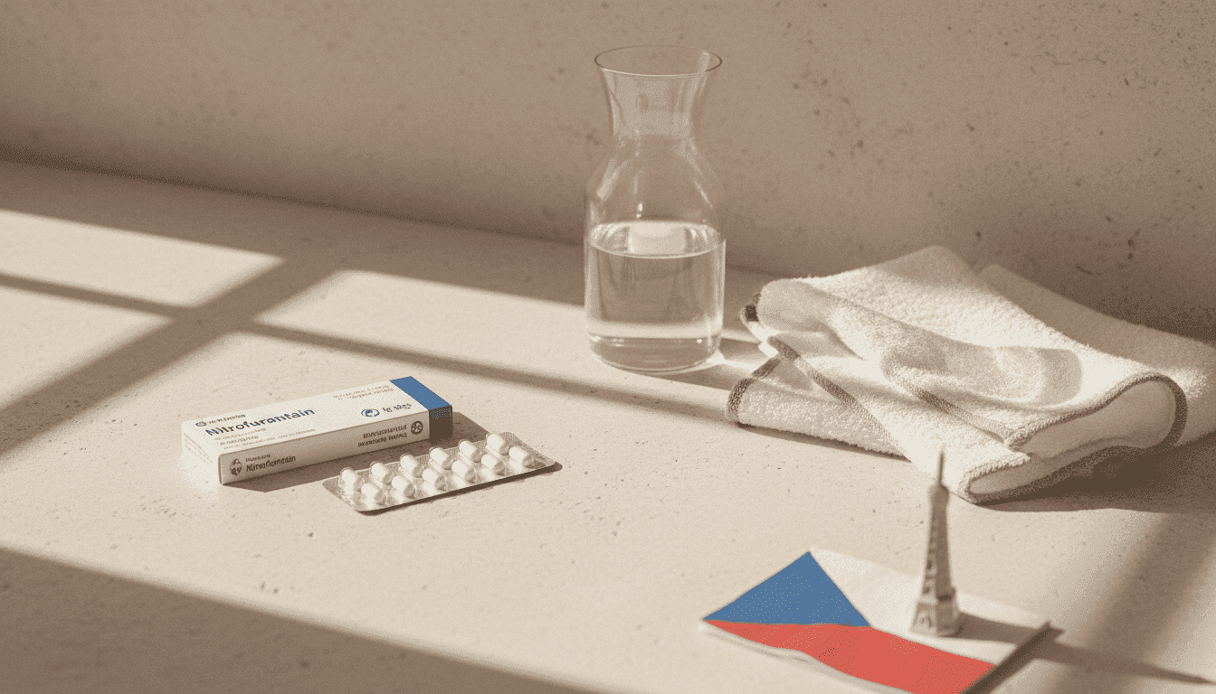 Nitrofurantoin online in Ostrava erhalten — Titelbild des Artikels