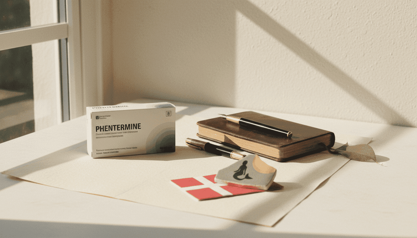 Comment obtenir de la Phentermine en ligne au Danemark
