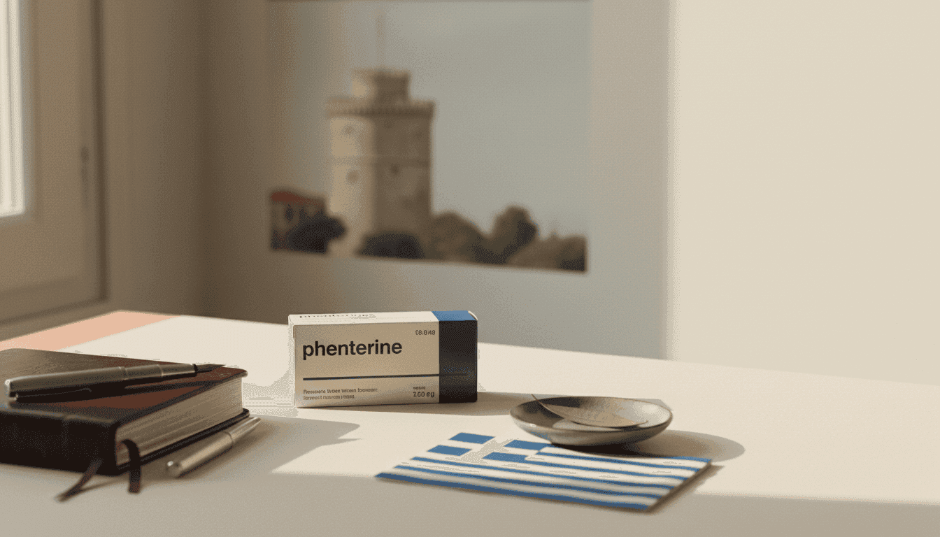 Cómo conseguir Phentermine online en Kalamaria