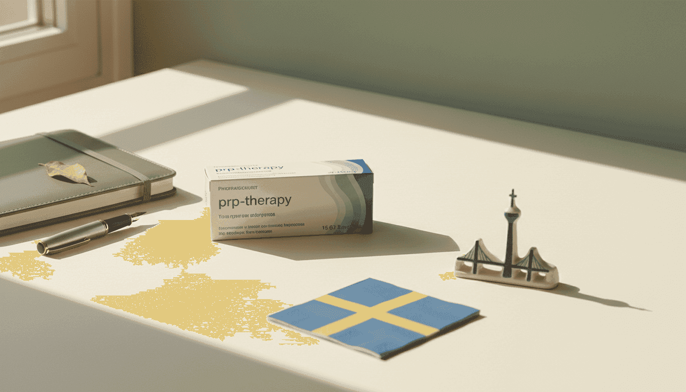 Hoe u online PRP-therapie kunt krijgen in Göteborg
