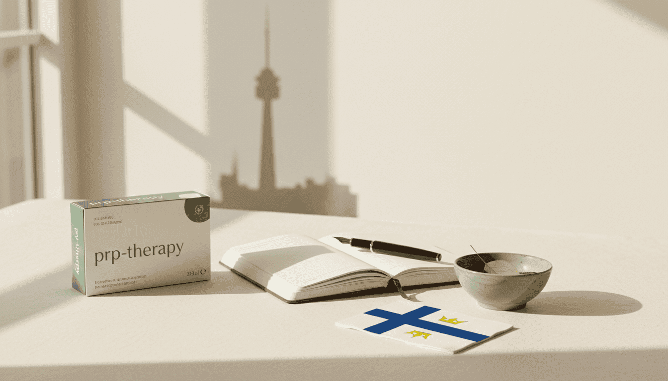 Como Obter Terapia PRP Online em Kuopio