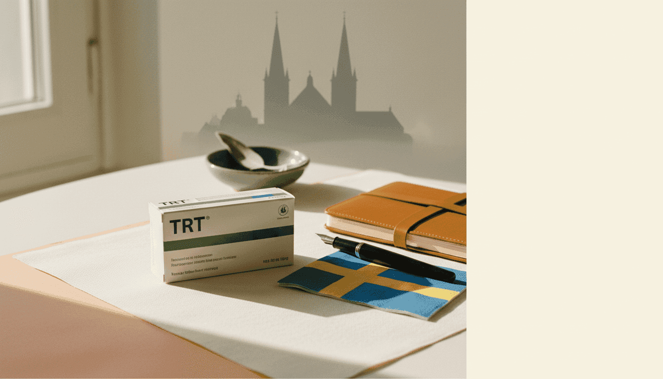 Como Obter Terapia de Substituição de Testosterona Online em Linköping